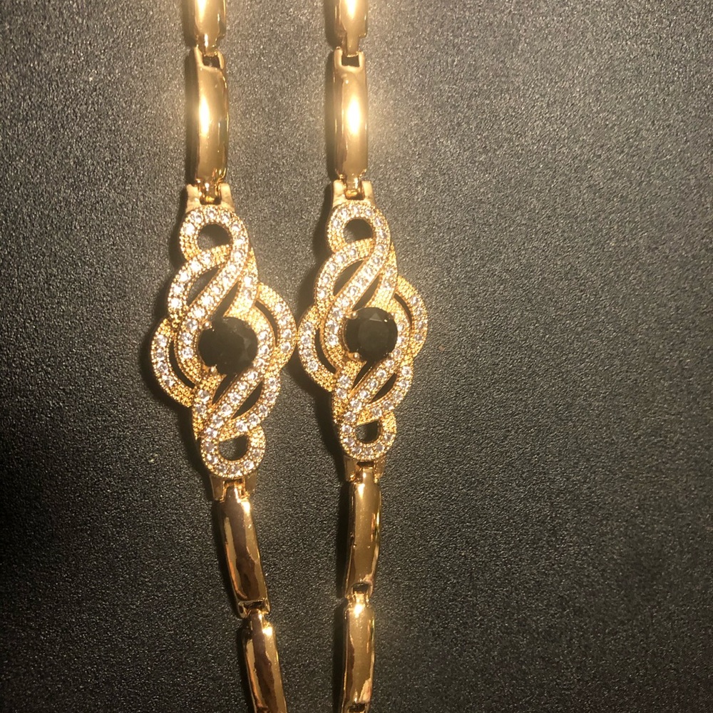 Gold plated bracelet
